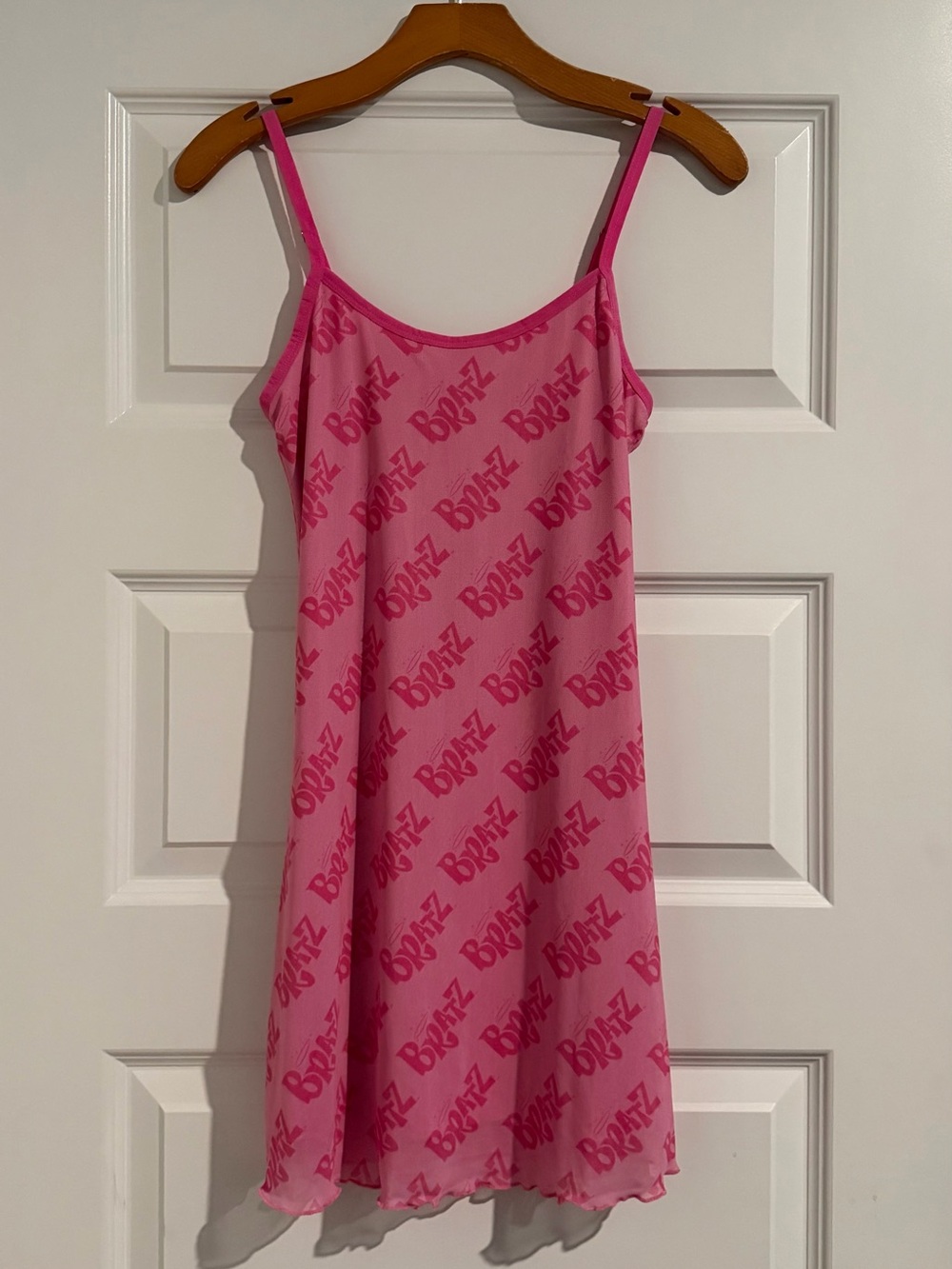 Dolls Kill x Bratz Pink Got Bratitude Slip Dress Size Small
